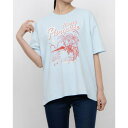 ロキシー ROXY レディス サーフ 半袖Tシャツ PARADISE TEE RST251606Y (ブルー)(4)