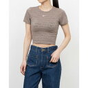 ナイキ NIKE レディース フィットネス 半袖Tシャツ ナイキ ウィメンズ DF AOJ GG S/S トップ HJ2286214 (ブラウン)