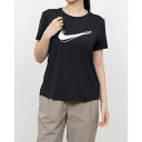 ナイキ NIKE レディース 半袖機能Tシャツ ナイキ ウィメンズ ワン SWSH HBR DF S/S トップ HJ2205423 (ブラック)