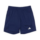 アディダス adidas ジュニア ショーツ トレイン エッセンシャルズ ロゴ レギュラーフィット ショーツ キッズ JJ1065 (ブルー)