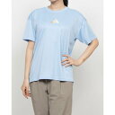 アディダス adidas レディース 半袖機能Tシャツ W グラデーション ポリ Tシャツ AP KA3446 (ブルー)