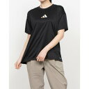 アディダス adidas レディース 半袖機能Tシャツ W グラデーション ポリ Tシャツ AP KA3446 (ブラック)
