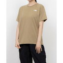 ザ・ノース・フェイス THE ザ ノース フェイス THE NORTH FACE レディース アウトドア 半袖Tシャツ S/S Back Square Logo Teeショートスリーブバックスクエアロゴティー NTW32447 (ブラウン)