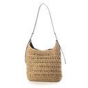 カシュカシュ cache cache フリーハンドル柄編トート (BK)