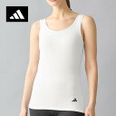 アディダス adidas 【吸汗速乾】タンクトップ (ホワイト)