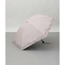 ジル スチュアート JILL STUART JILL STUART(ジル スチュアート)マーカーペインティング刺しゅう晴雨兼用傘(折りたたみ傘) (ピンク)