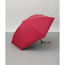 ジル スチュアート JILL STUART JILL STUART(ジル スチュアート)マーカーペインティング刺しゅう晴雨兼用傘(折りたたみ傘) (フューシャピンク)