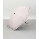 ジル スチュアート JILL STUART JILL STUART(ジル スチュアート) マーカーペインティング刺しゅう晴雨兼用傘(2段折り傘) (ピンク)