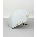 ジル スチュアート JILL STUART JILL STUART(ジル スチュアート)ミモザ刺しゅう 大寸 晴雨兼用傘(折りたたみ傘) (シルバーグレー)