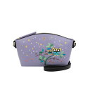 アナスイ ANNA SUI ファミリアアート ショルダーバッグ (パープル)