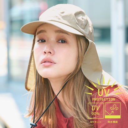 コカ coca 日除けキャップ （Beige）