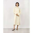 シアンプラス cy_an+ 後ろタックシャツワンピース (オフホワイト)