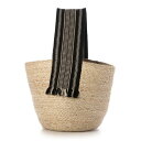 アースメイド EARTH MADE E7682 JUTE*TAPE 1HNDL TOTE (ブラック)