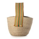 アースメイド EARTH MADE E7682 JUTE*TAPE 1HNDL TOTE (イエロー)