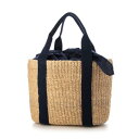 アンジュ シュエット Anjou Chouette カゴバッグ (Navy)