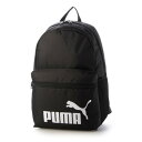 プーマ PUMA メンズ レディース リュック PUMA PHASE バックパック 091164 (ブラック)