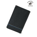 ビバリーヒルズポロクラブ BEVERLY HILLS POLO CLUB BHPCテックス名刺入 (ブラック)