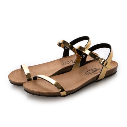 プラクトン PLAKTON 【ロコンド別注】サンダル （N.3 GOLD）