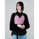エイチシーエーイー HCAE BUSTIER TOP (PINK)
