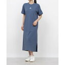 アディダス adidas レディース ワンピース ワード Tシャツワンピース JN9971 (グレー)