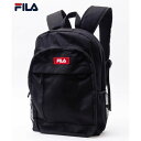 フィラ FILA バックパック (ブラック×レッド)