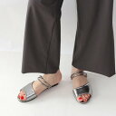 フィン Fin 2WAYフラットサンダル【低反発スポンジ入り】 (グレーメタリック)