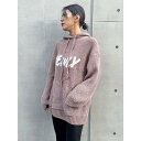 エゴイスト EGOIST NEWLYモールニットトップ (PINK)