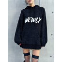 エゴイスト EGOIST NEWLYモールニットトップ (BLACK)