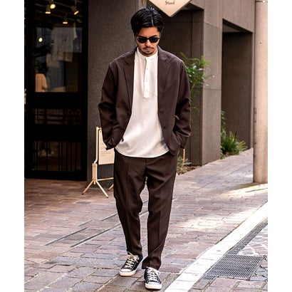 シルバーバレットセレクト SB Select SB select テーラードジャケットセットアップ (BROWN(ブラウン))