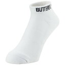 バタフライ BUTTERFLY バタフライ Butterfly 卓球 ショートカラー ・ ソックス III 92520 (270 ホワイト)