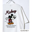 ディズニー Disney 『ミッキーマウス』『ベイマックス』『トイ・ストーリー』『ズートピア』 キャラクター 半袖 Tシャツ (ホワイト)