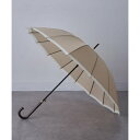 セットアップセブン SETUP7 16本骨 バイカラー雨傘 55cm NT (ベージュ)