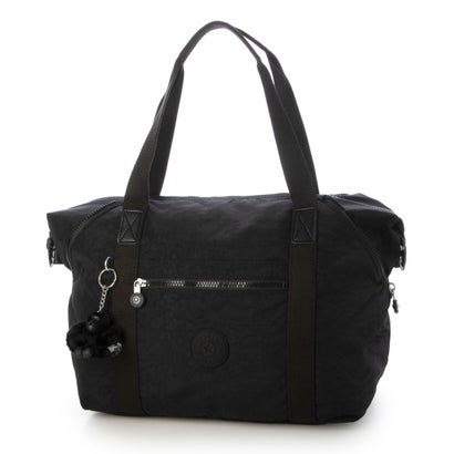 キプリング Kipling ART A4サイズ トートバッグ、トラベルバッグ （Black Noir）