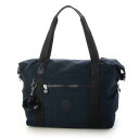 キプリング Kipling ART A4サイズ トートバッグ、トラベルバッグ (Blue Bleu 2)