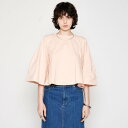クロエンス cloenc 【コットンブレンド】フレアTシャツ (ライトピンク(070))