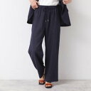 デッサン Dessin リネンブレンドポケット付パンツ(S~L) (ネイビー(094))