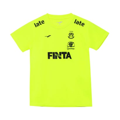 フィンタ FINTA フィンタ FINTA サッカー JR 半袖プラクティスシャツ FT4464 (4200 フラッシュイエロー)
