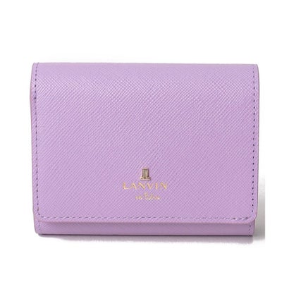 ランバン オン ブルー LANVIN en Bleu リュクサンブール コンパクト財布 (ラベンダー) ランバン オン ブルー LANVIN en Bleu リュクサンブール コンパクト財布 (ラベンダー)