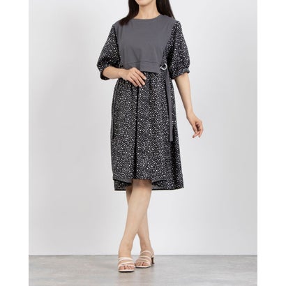 コケットコレクション COKETT COLLECTION 布帛ワンピース (黒) コケットコレクション COKETT COLLECTION 布帛ワンピース (黒)