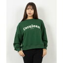ドゥ アルシーヴ DOUX ARCHIVES Cerulean衿ロール裏毛プルオーバー (GRN)