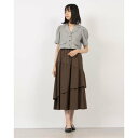 チーク Cheek ショートジャケットSETキャミワンピース (GRY)