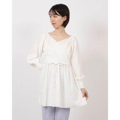 チーク Cheek 2WAYカシュクールチュニック （YEL）