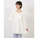 チーク Cheek 2WAYカシュクールチュニック (WHT)