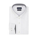 トーキョーシャツ TOKYO SHIRTS 【超形態安定・大きいサイズ】 ワイド 長袖 形態安定 綿100% ワイシャツ (ホワイト)