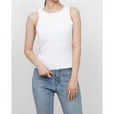 ニューエラ NEW ERA レディス ノースリーブシャツ WS TANK TOP WHI 14391909 (ホワイト)(4)