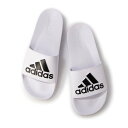アディダス adidas シャワーサンダル アディレッタ シャワー サンダル GZ3775 (フットウェアホワイト/コアブラック/フットウェアホワイト)(4)