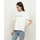 コンバース CONVERSE レディス 半袖Tシャツ 1908 PT S/S Tシャツ 42300050 (MARSHMALLOW)