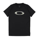 オークリー OAKLEY ジュニア 半袖機能Tシャツ YTR TECH COLD SS ELLIPSE TEE 9.0 FOA407716 (BLACKOUT)