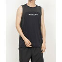 オークリー OAKLEY メンズ ノースリーブ機能シャツ O-TECH COLD PERF NS CREW 3.0 FOA407656 (BLACKOUT)
