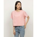 コンバース CONVERSE レディス 半袖Tシャツ CLGP PT S/S Tシャツ 42300010 (PEACH)
